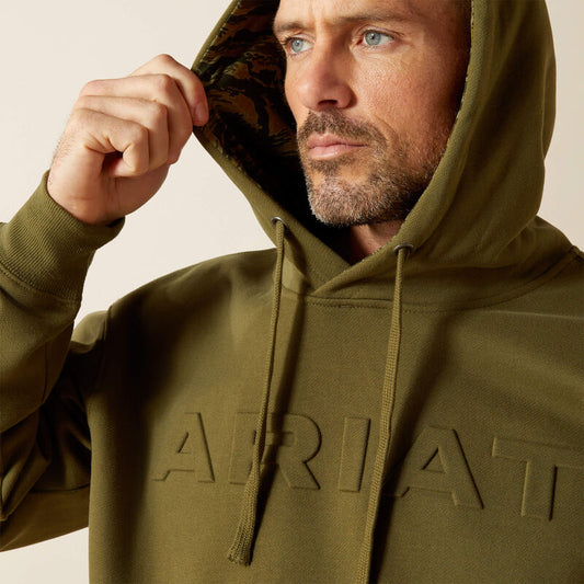 ARIAT MN EMB WINTER HOODIE