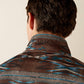 ARIAT MEN CALDWELL 1/4 ZIP MAHOGANY SWEATER