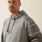 ARIAT MN SW GRAY HOODIE