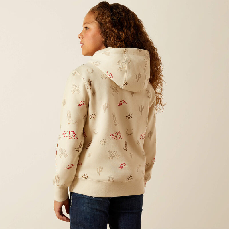 ARIAT GIRL STAMPS LAYLA SWEASHIRT