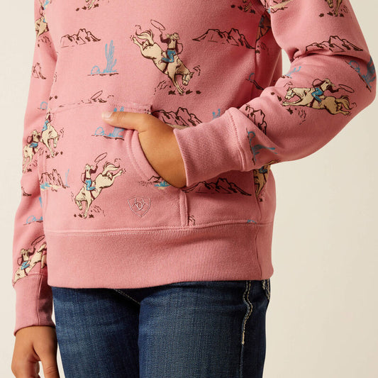 ARIAT GIRL BRONC 1/4 ZIP
