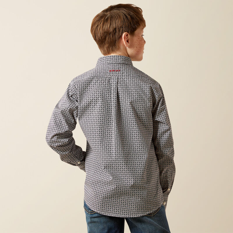 ARIAT BOYS TOBIAS LS SHIRT