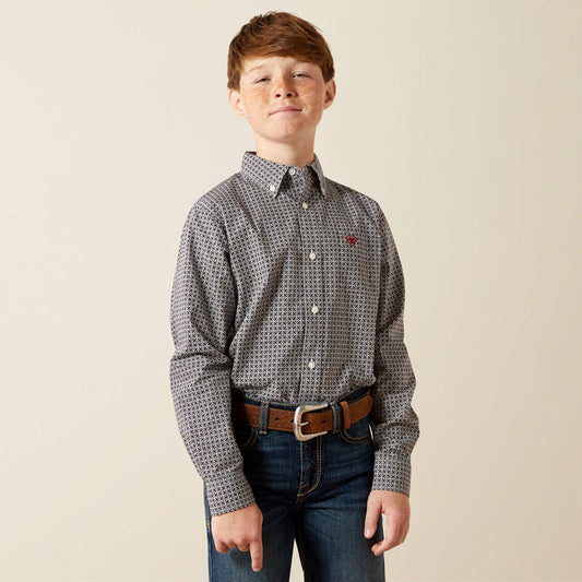 ARIAT BOYS TOBIAS LS SHIRT