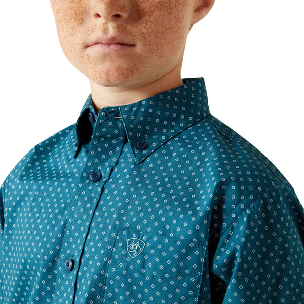 ARIAT BOYS TYCE LS SHIRT