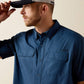 MN PRINTED VENT-TEK DARK DENIM NAVY OUTBOUND SS
