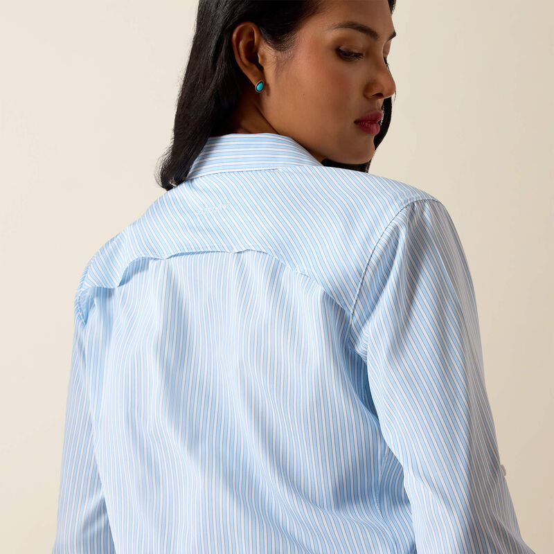 WOMENS VENT-TEK LS NANTUCKET SHIRT