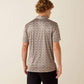 MN PRINT FITTED DESERT POLO