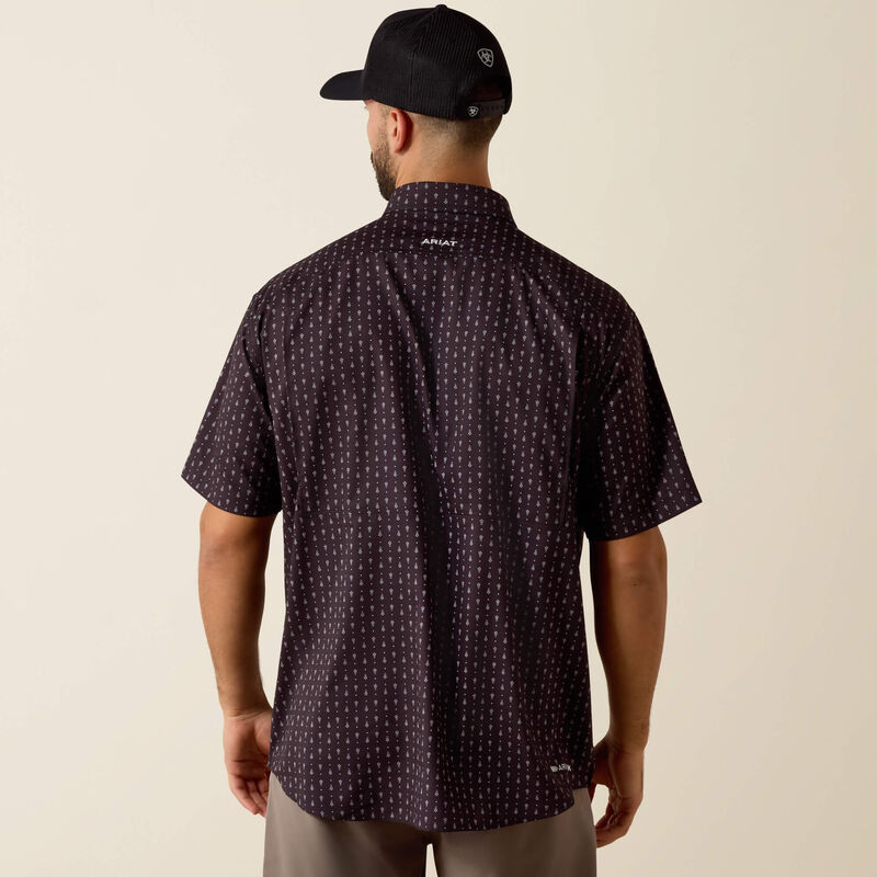 MN VENT-TEK BLACK PRINTED SS