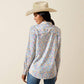 ARIAT WM VENT-TEK FLORAL LS