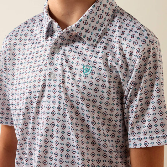 BOY ALL OVER POLO SS