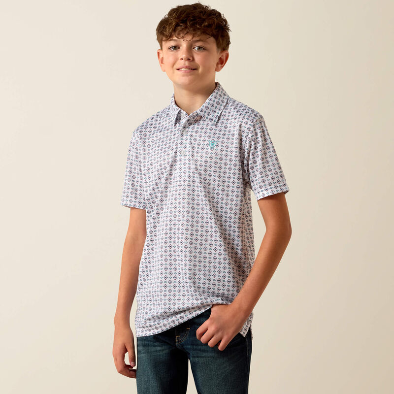 BOY ALL OVER POLO SS