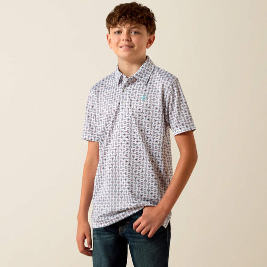 BOY ALL OVER POLO SS