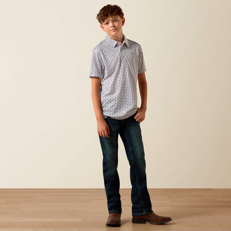BOY ALL OVER POLO SS