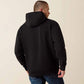 ARIAT MN EMB LOGO BLK HOODIE