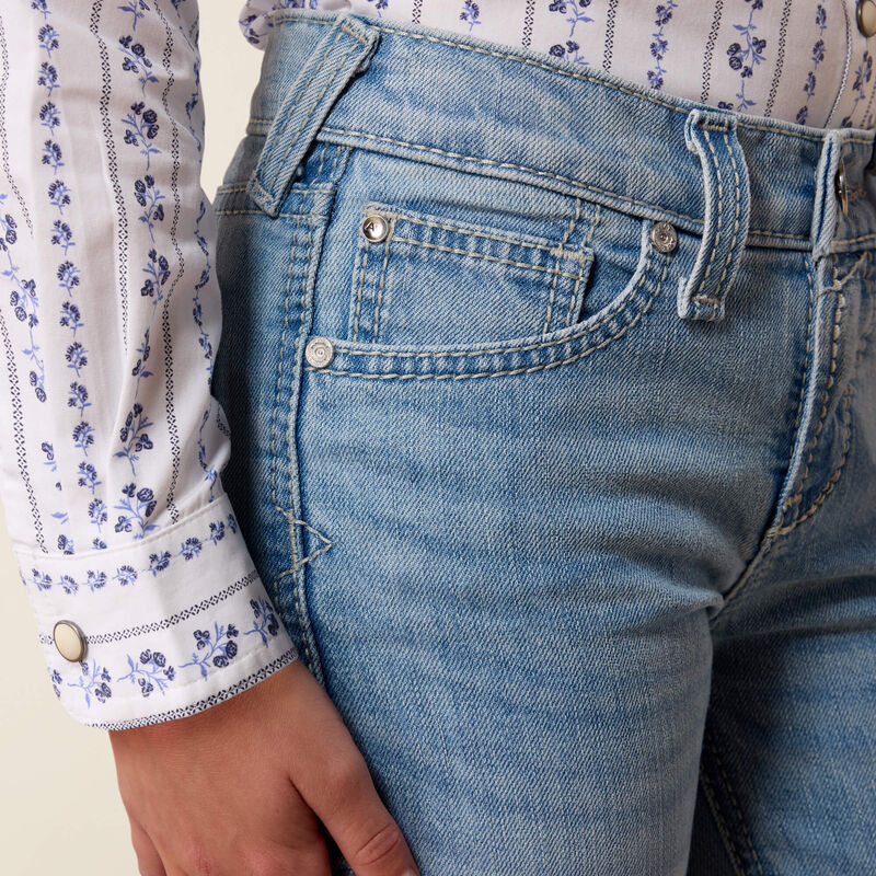 GIRLS SHERRY BOOT CUT JEANS