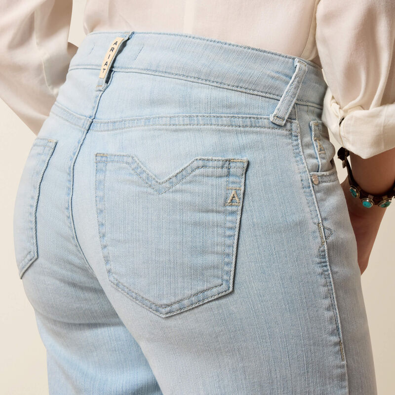 PERFECT RISE CLARE WIDE CROP JEANS