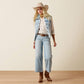 PERFECT RISE CLARE WIDE CROP JEANS