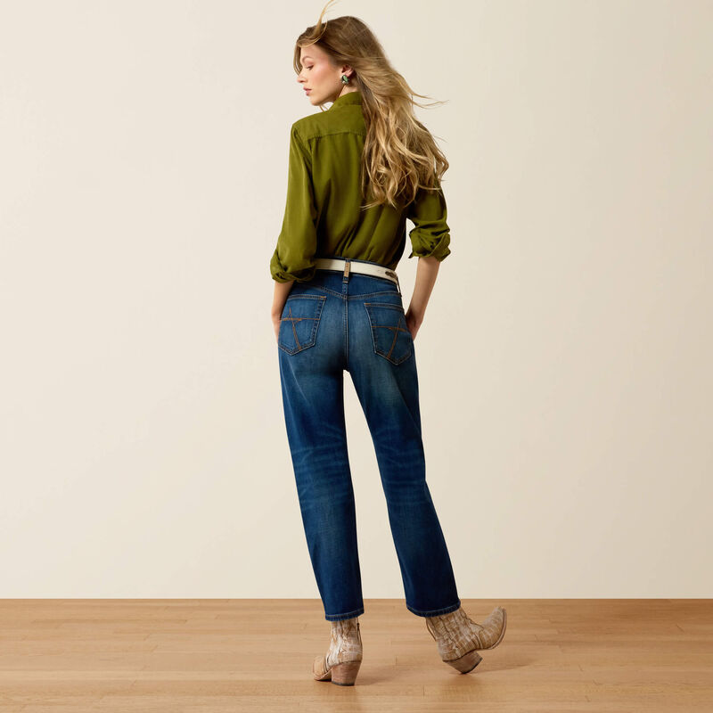 PERFECT RISE RELAXED PETRA STRAIGHT JEAN