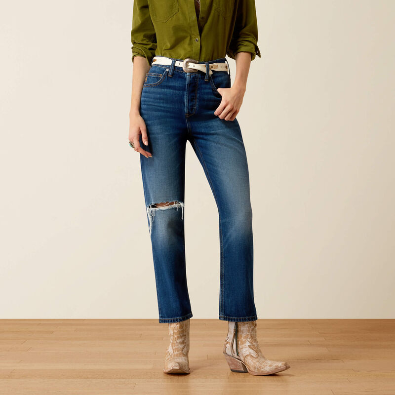 PERFECT RISE RELAXED PETRA STRAIGHT JEAN