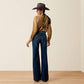 PERFECT RISE PETRA FLIPSIDE WIDE LEG JEAN