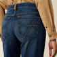 PERFECT RISE PETRA FLIPSIDE WIDE LEG JEAN