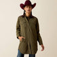 WOMENS DILON GREEN PARKA