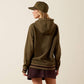 WOMENS THREADED THROUGH HOODIE