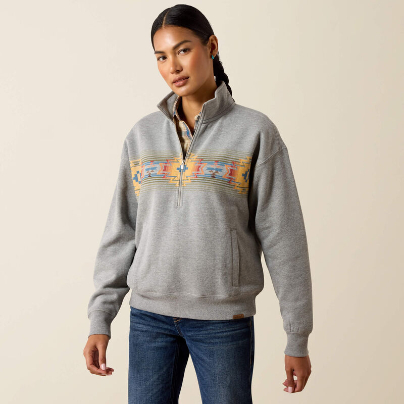 WOMENS SELENA 1/2 ZIP SWETSHIRT