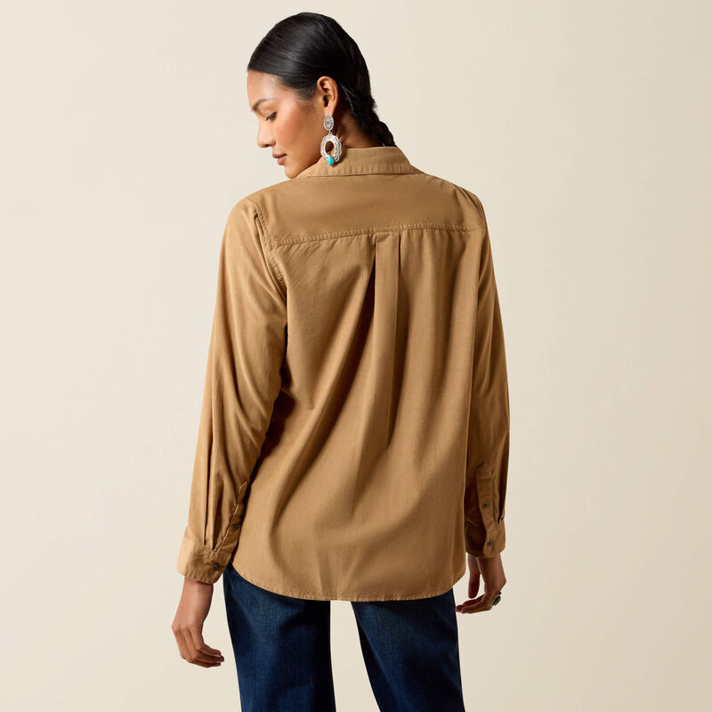 WOMENS BILLIE JEAN TAN SHIRT