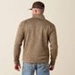 MEN CALDWELL 1/4 ZIP TAN