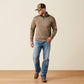 MEN CALDWELL 1/4 ZIP TAN