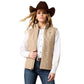 WOMENS SOFTSHELL LEOPARD VEST