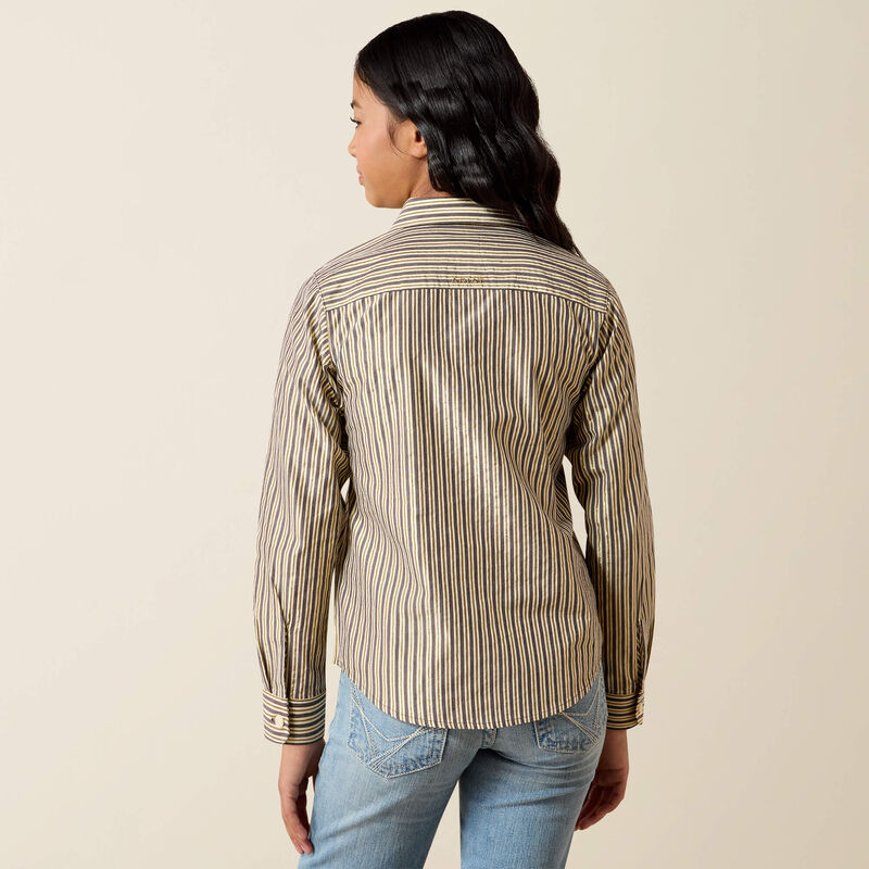 GIRLS STRIPE KIRBY SHIRT