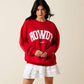 WOMENS COLLEGIATE ROWDY SWEATER