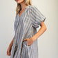 STRIPED MOON DRESS
