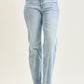 HW LIGHT WASH STRAIGHT LEG JEAN