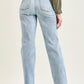 HW LIGHT WASH STRAIGHT LEG JEAN