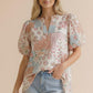 PATCHWORK FLORAL TOP