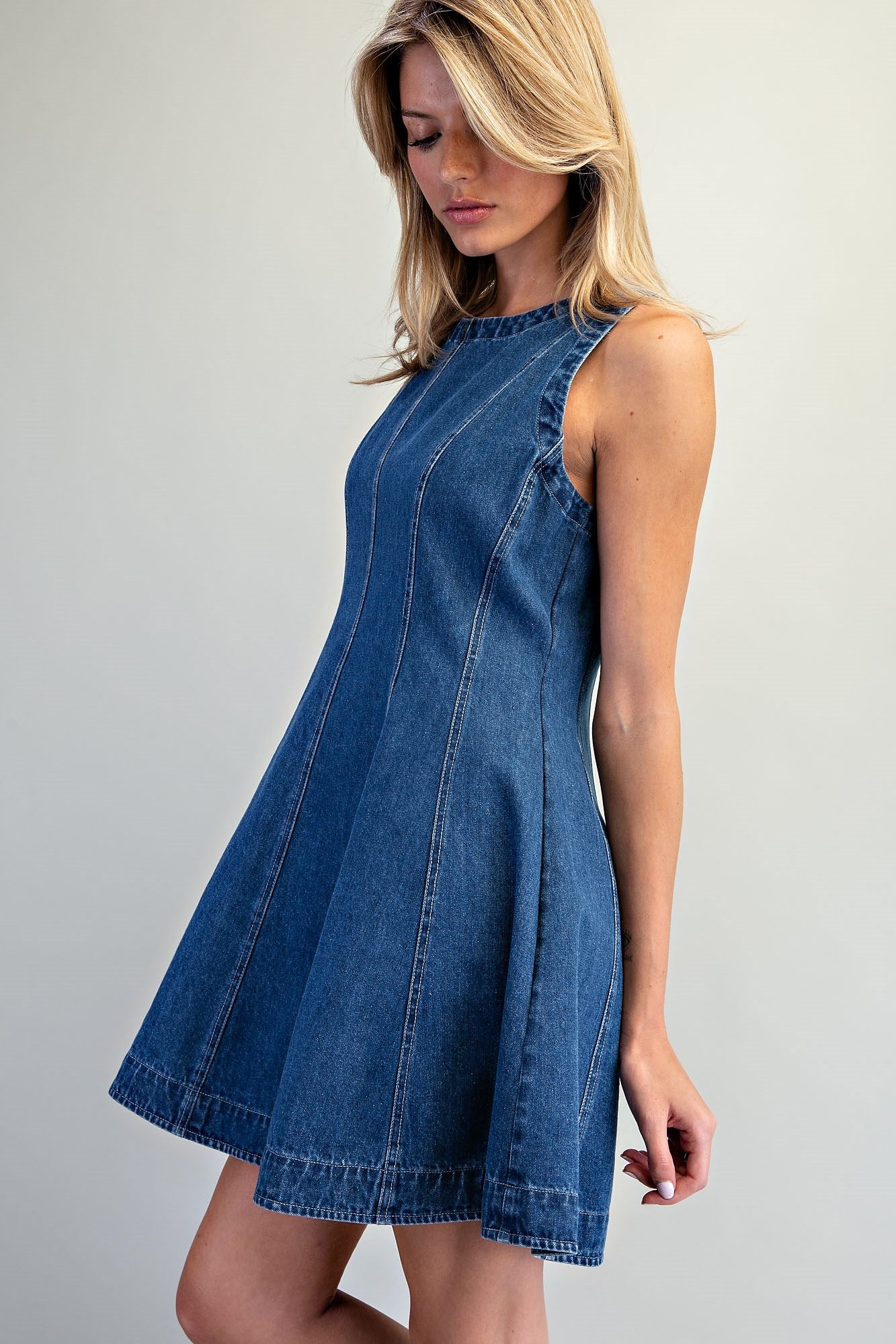 DENIM CHIC DRESS