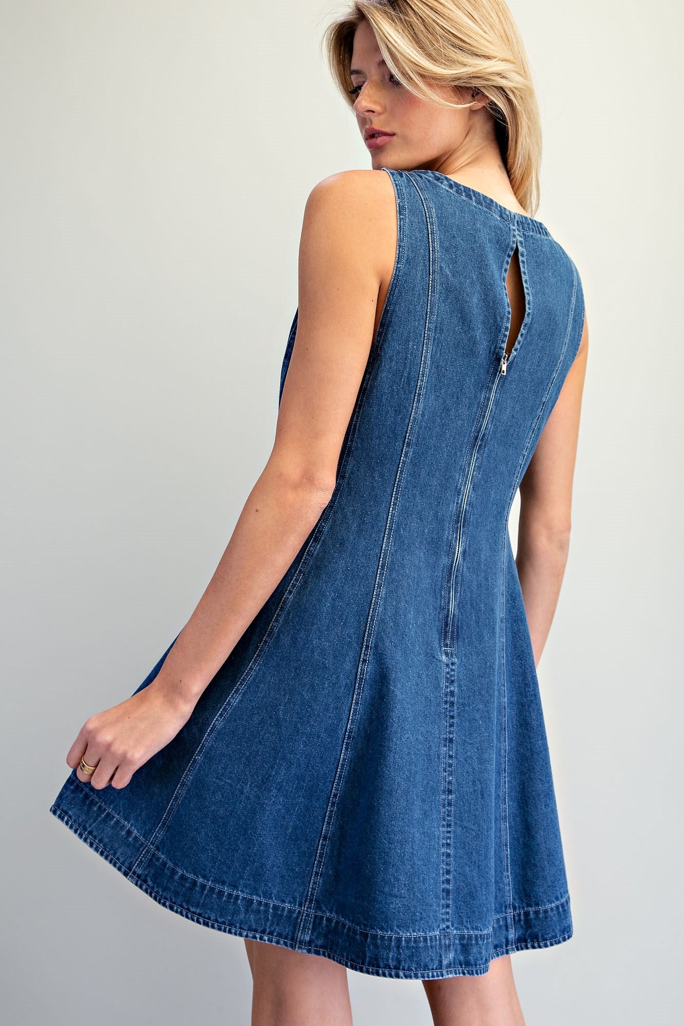 DENIM CHIC DRESS