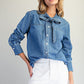 SASSY BOW TIE TOP