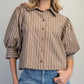 CLASS CROP COCO STRIPE LS