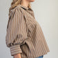 CLASS CROP COCO STRIPE LS