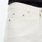 MAEVE MID RISE WHITE STRAIGHT JEANS