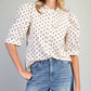 CUTIE DOT PUFF OATMEAL TOP