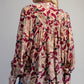 BOTANICAL WINE LS BLOUSE