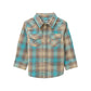 BOYS HO25 PLAID LS