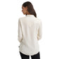 WMNS CONCHO WHITE LS BUTTON DOWN TOP