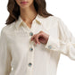 WMNS CONCHO WHITE LS BUTTON DOWN TOP