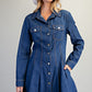 DENIM DAYS LS DRESS